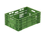 Műanyag dobozok gyümölcsök és zöldségek számára Perforált műanyag tartály gyümölcsök és zöldségek számára 