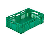 Műanyag dobozok gyümölcsök és zöldségek számára Perforált műanyag tartály gyümölcsök és zöldségek számára - G-180 modell