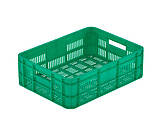 Kis műanyag dobozok gyümölcsök és zöldségek számára Kisméretű, perforált műanyag tartály gyümölcsök és zöldségek számára - A/A-125 modell